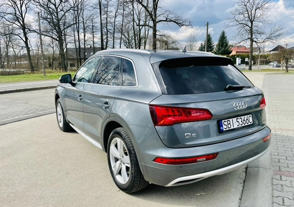 Audi Q5 cena 122800 przebieg: 65000, rok produkcji 2019 z Biała małe 667